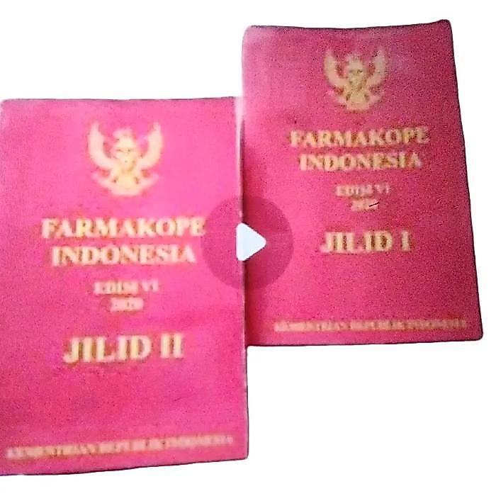 HOT SALE FARMAKOPE INDONESIA EDISI V1 JILID 1 DAN 2 TERMURAH