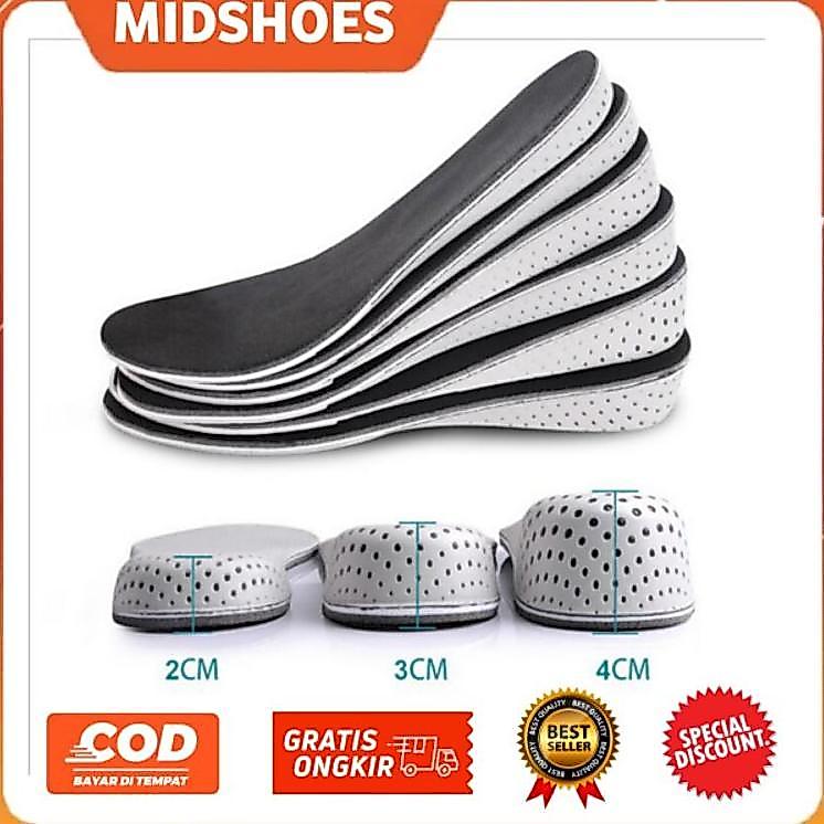 Insole Peninggi Badan 4Cm / Sol Penambah Tinggi Badan Air Cushion Adjustable Height / Peninggi Badan