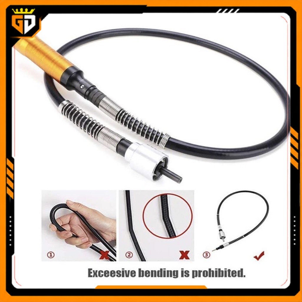 Flexible Shaft Kabel Bor Tuner 6mm untuk Mesin Bor Gantung - Sambungan Fleksibel Rotary Tool untuk U