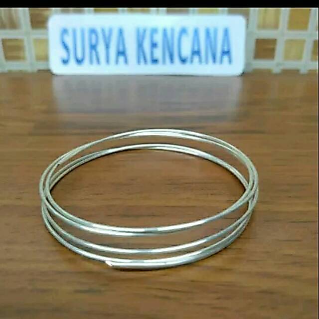 KAWAT PERAK UNTUK LILITAN SPOEL ANTENA V2R V4R TELEK HYGAIN TAIWAN UKURAN 1MM PANJANG 85 CM