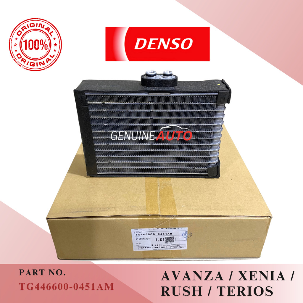 EVAPORATOR EVAP AC MOBIL AVANZA XENIA RUSH TERIOS DENSO ASLI TG446600-0451AM