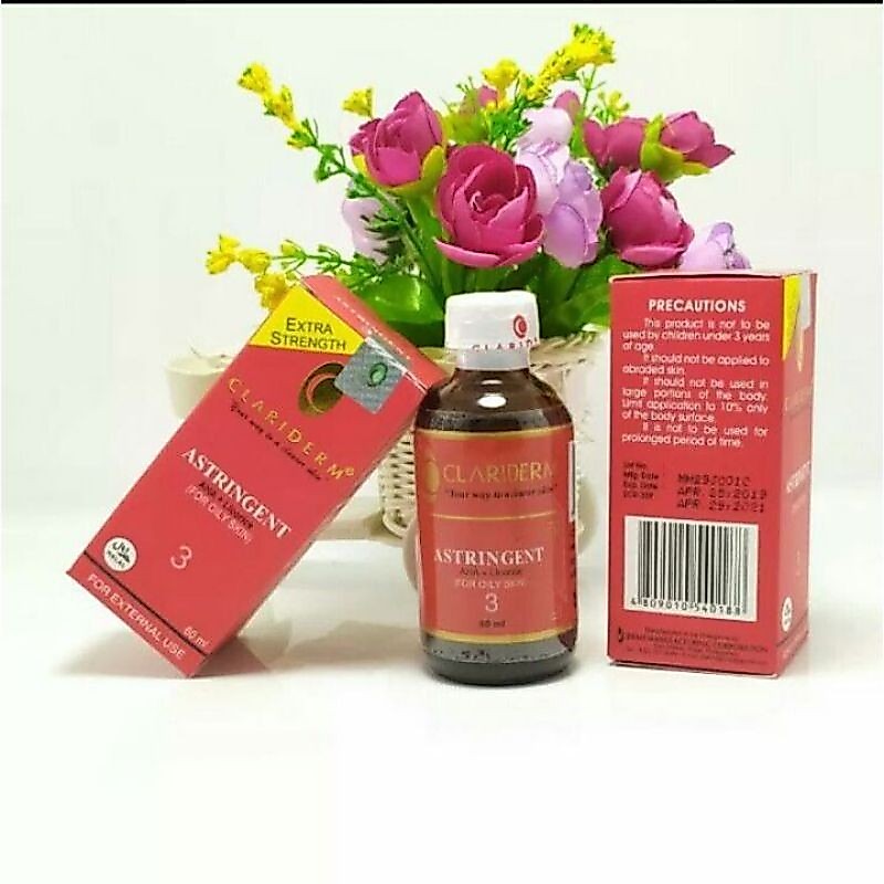 toner wajah  clariderm original / toner clariderm