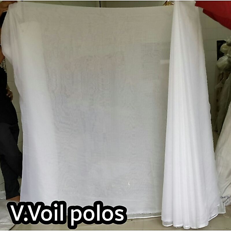 Kain tirai vitrage import #kainsaja minimalis dinding putih netral elegan estetik korden meteran vit