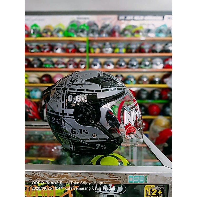 HELM NHK GLADIATOR DRC DOBEL VISOR NHK ORIGINAL