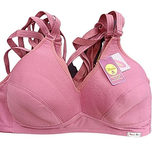 3 PCS BH SPORT JUMBO BRA WANITA TANPA BUSA KAWAT REMAJA DEWASA VIENNA