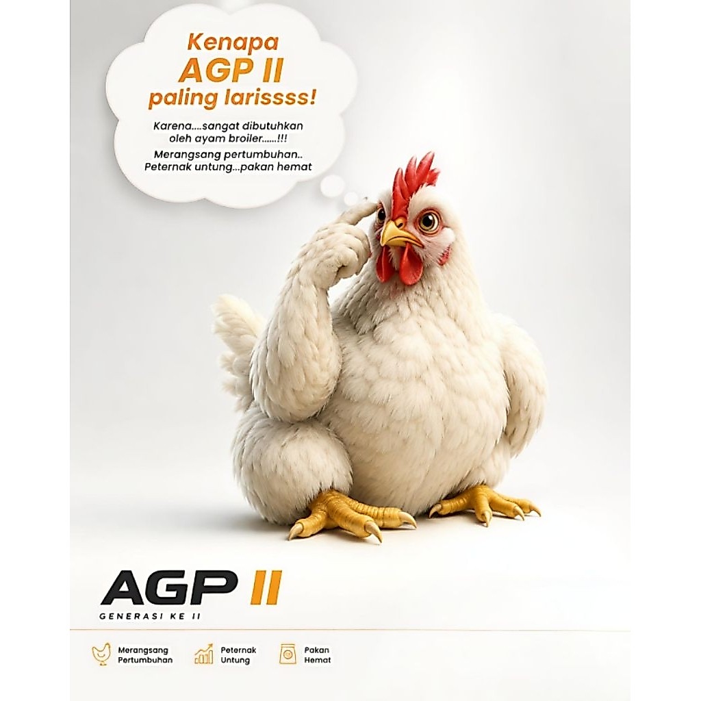 Supelement Broiler Brooding AGP generasi ke 2