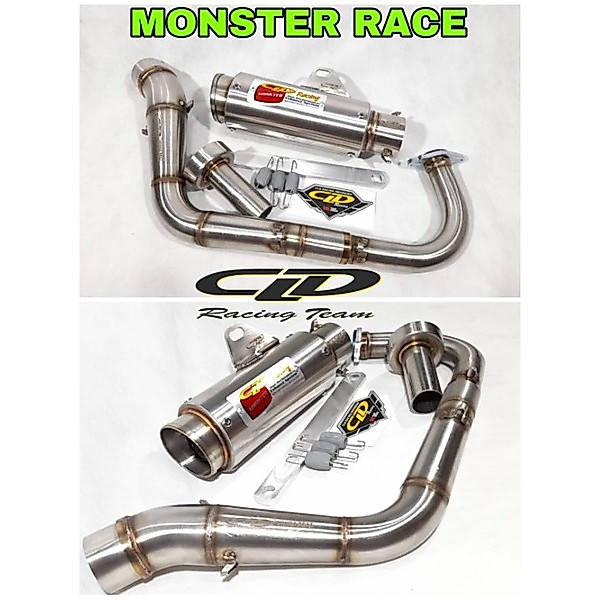 Knalpot Original CLD Type Monster Race Beat Karbu Beat Fi Scoopy Vario 110 Vario 125 Vario 150
