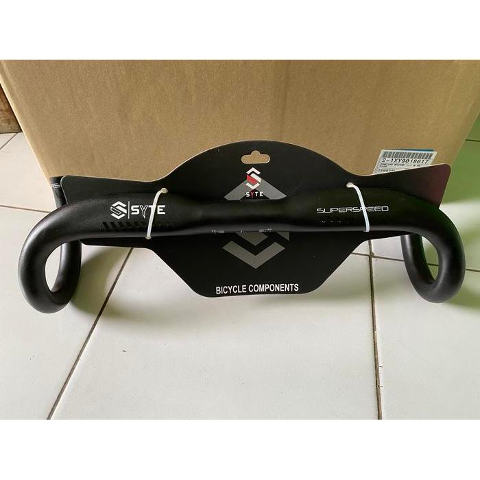 Terlaris Stang balap dropbar oversize SYTE Aero pipih sepeda Roadbike Fixie