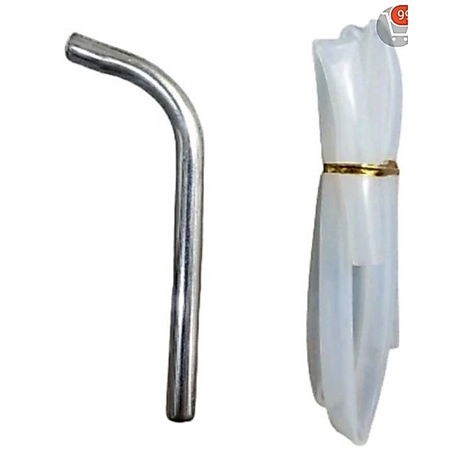 pipa pompa galon stenlis + selang pompa galon