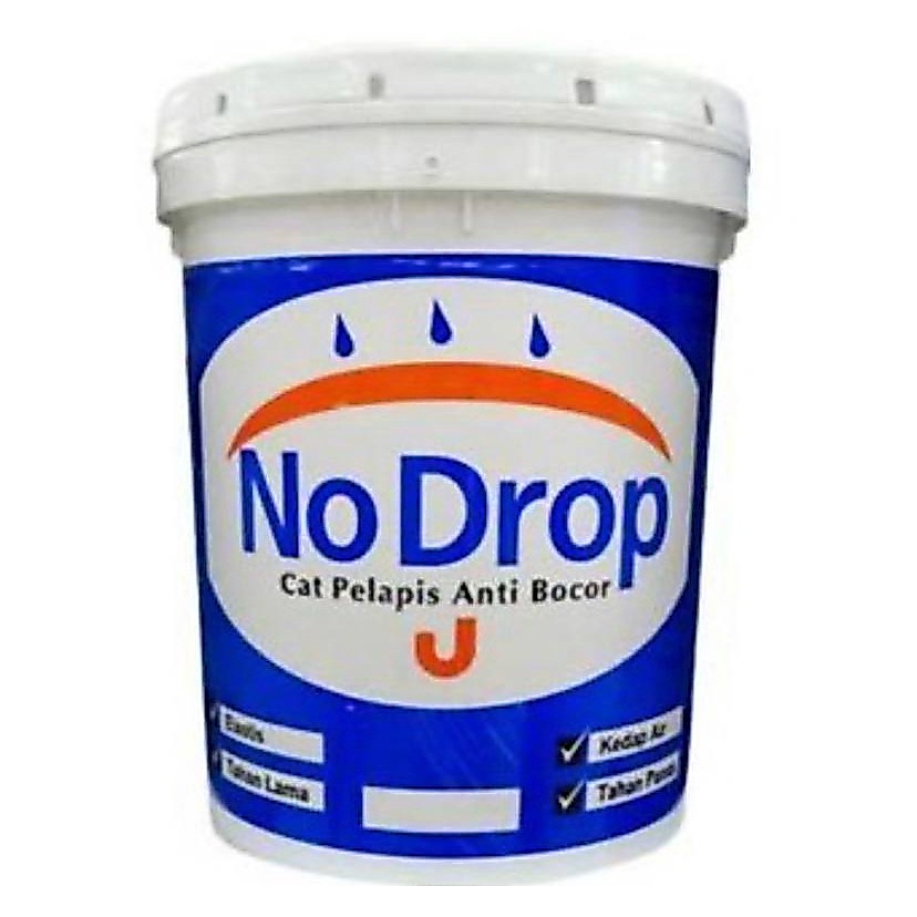 NO DROP 5 KG / NO DROP / CAT ANTI BOCOR / CAT DINDING / CAT TEMBOK NETTO 4 KG