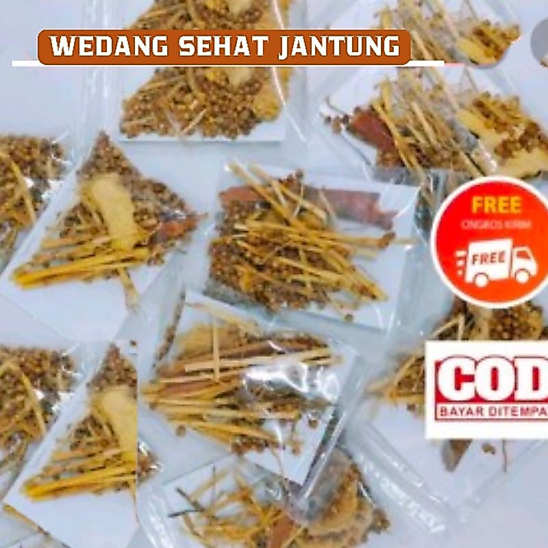 Wedang Sehat Jantung Ketumbar Hitam Akar Alang Sereh JSR Herbal Alami