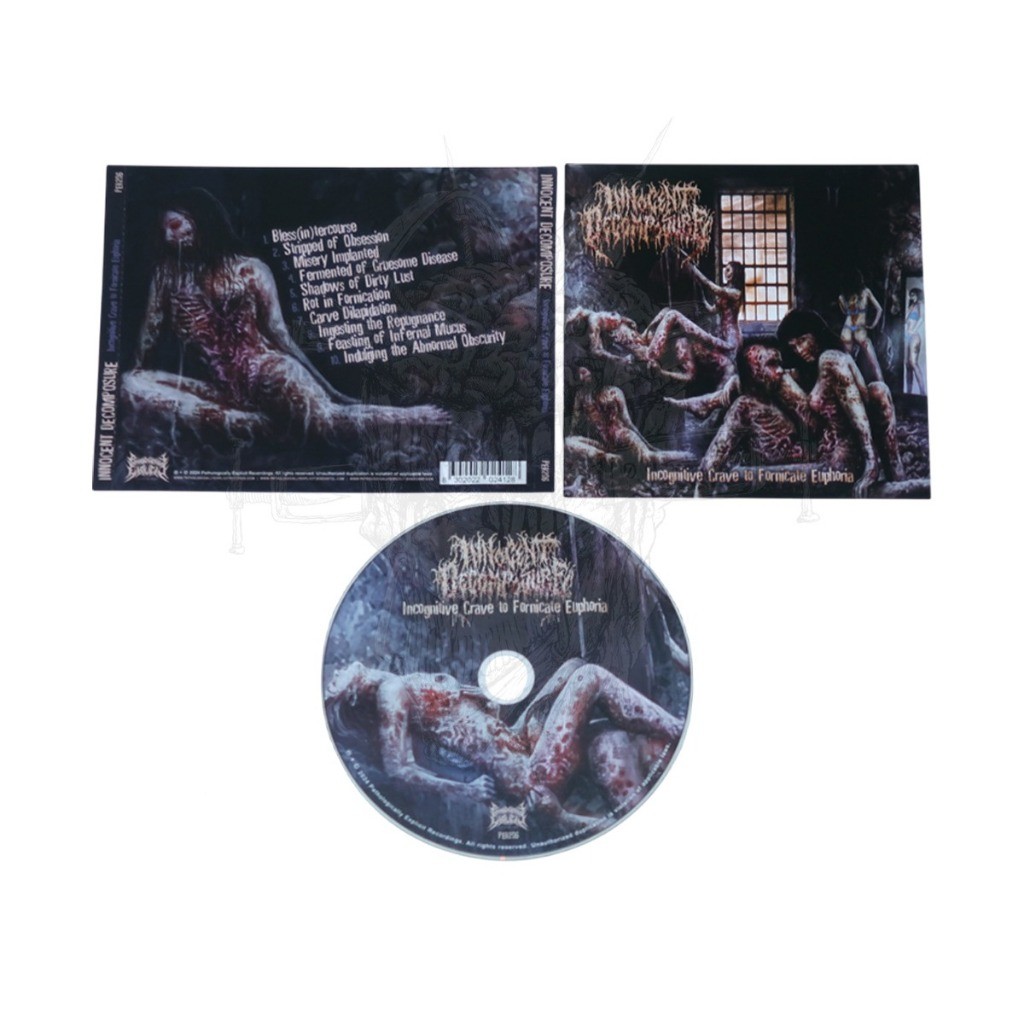 ORIGINAL & BERLISENSI - CD - INNOCENT DECOMPOSURE - INCOGNITIVE CRAVE TO FORNICATE EUPHORIA | BRUTAL