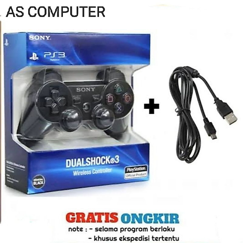 Stick Controller For PS3 Hitam ORIGINAL Sony