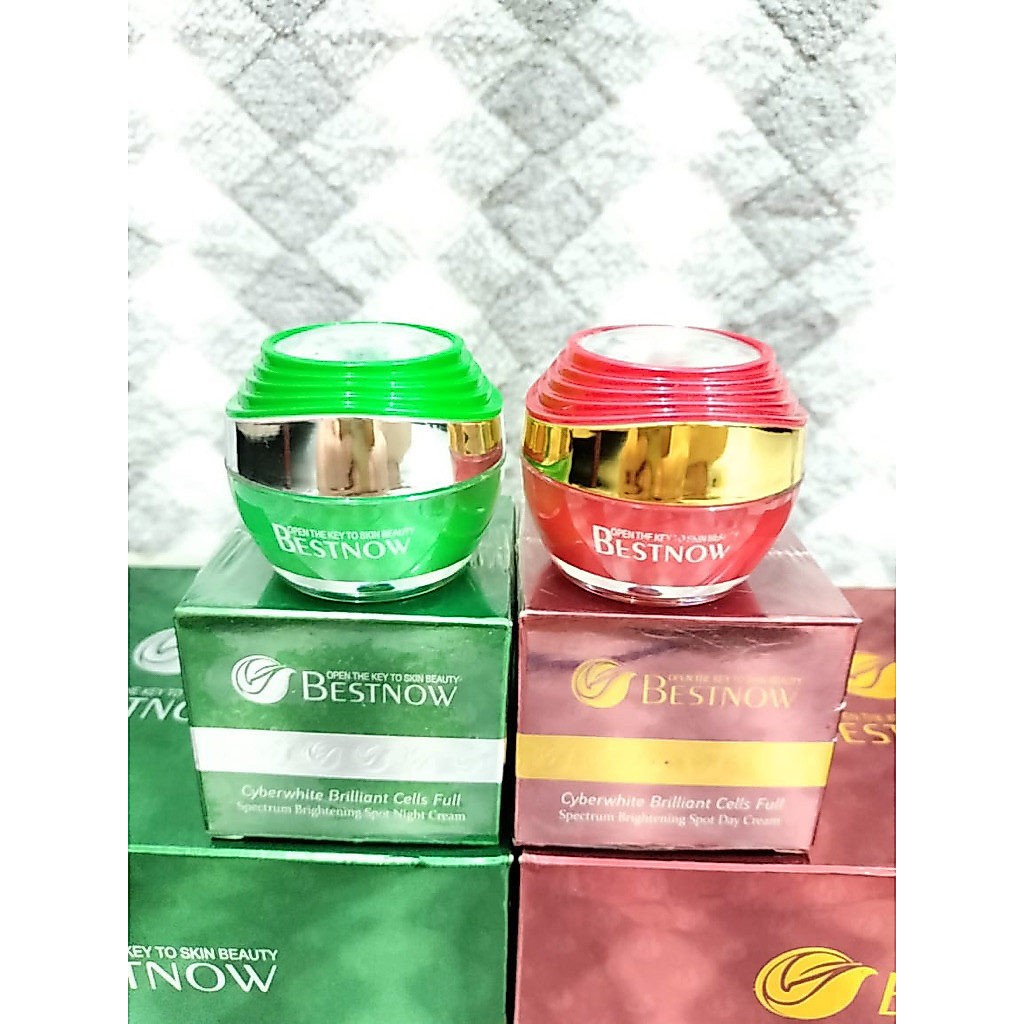 Bestnow cream Siang & Malam 15g Original (per pcs)