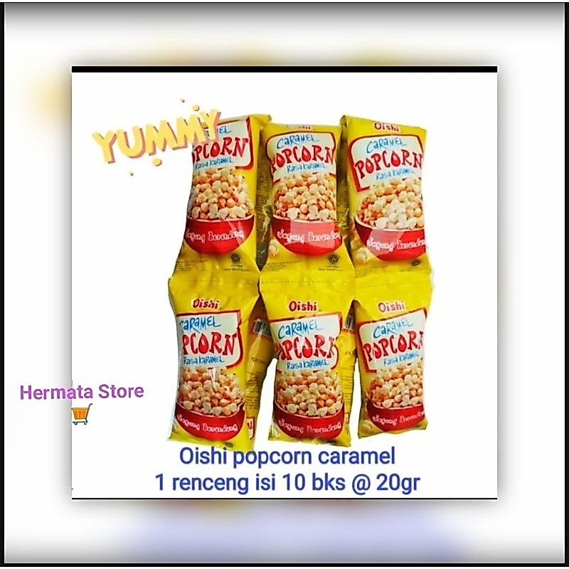Oishi Popcorn Caramel Renceng
