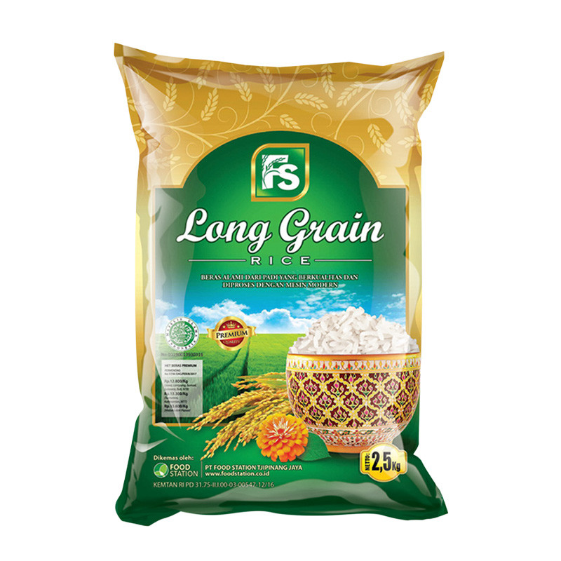 FS LONG GRAIN BERAS PREMIUM 2.5 KG