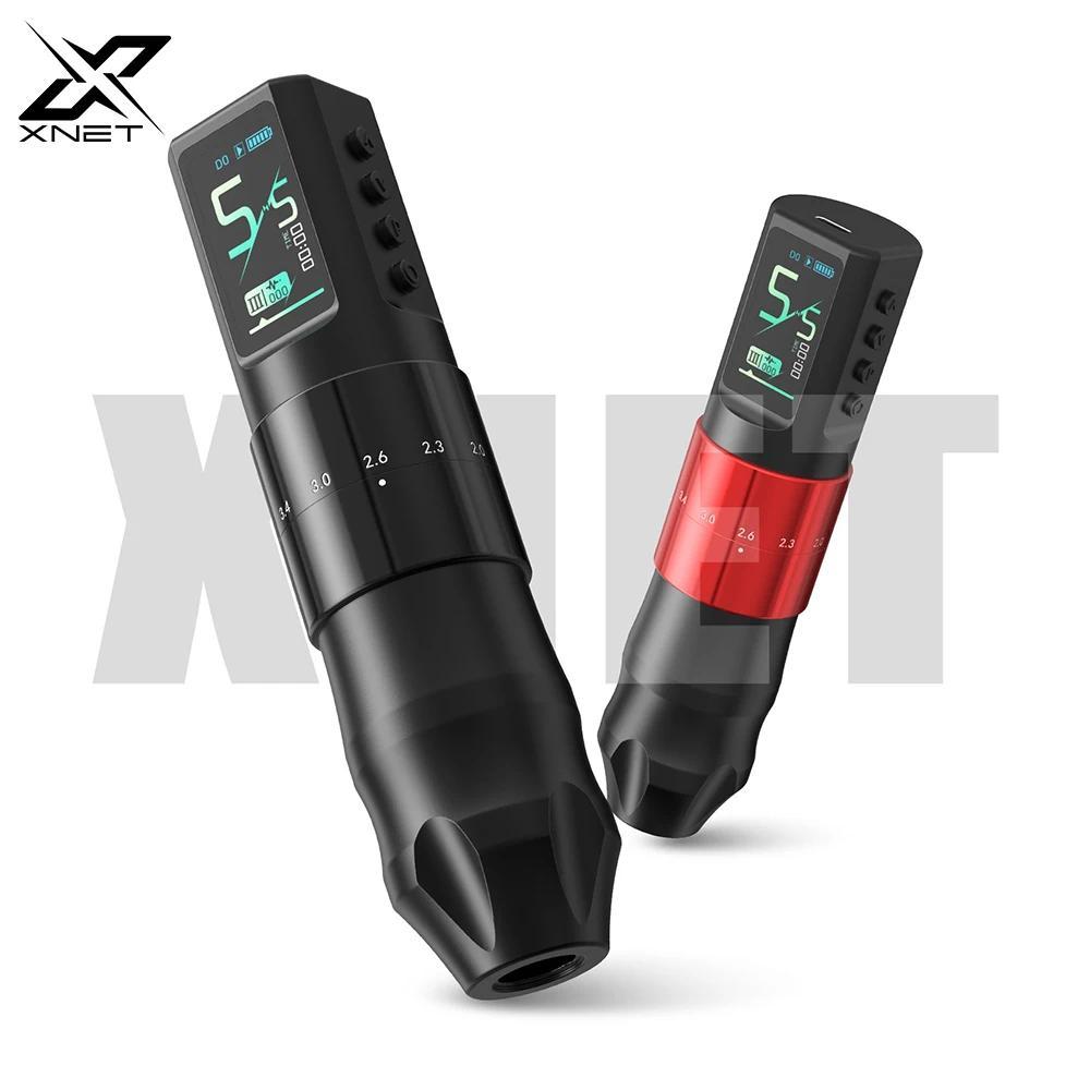 XNET Nebula Wireless Tattoo Machine 2.0-4.2mm Adjustable Strokes 1600mAh Battery Tattoo Pen For Begi