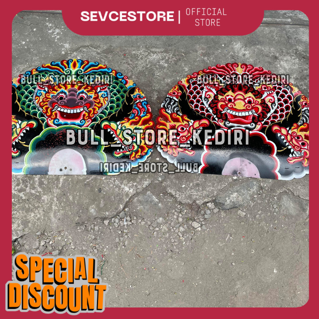 Jamang Barongan Telonan 18 23 Bahan Drem Tebal Asli JB