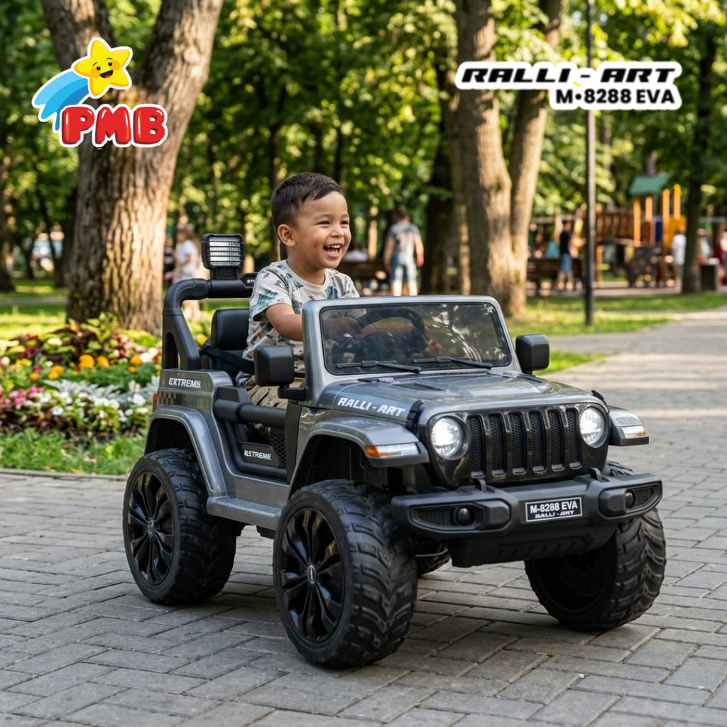 Mobil Jeep Anak Bisa Dinaiki | Mobil Anak Bisa Dinaiki | Mobil Aki Anak Laki Laki - Mainan Aki PMBMA