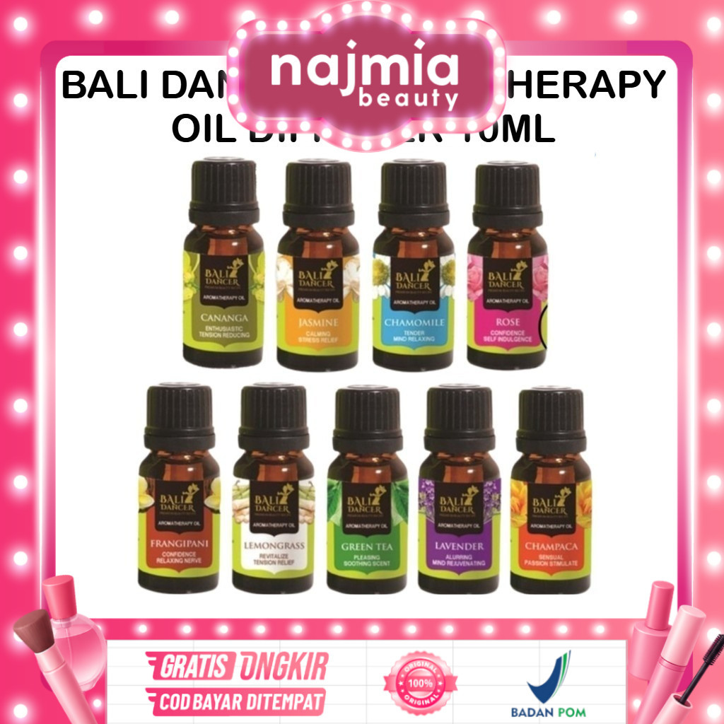 Najmia - Bali Dancer Aromatherapy Oil Diffuser 10ml | Aromatherapy Essential Oil