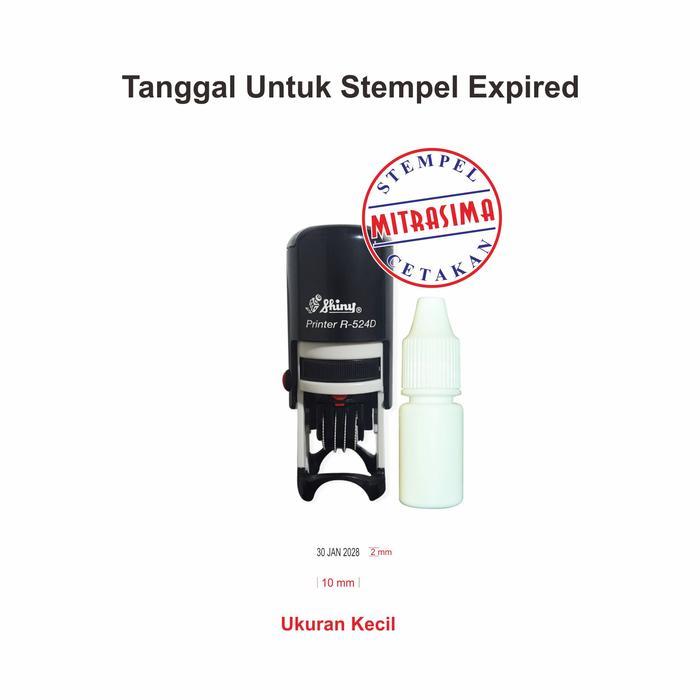 Stempel Expired untuk Tanggal kadaluarsa produk - kecil