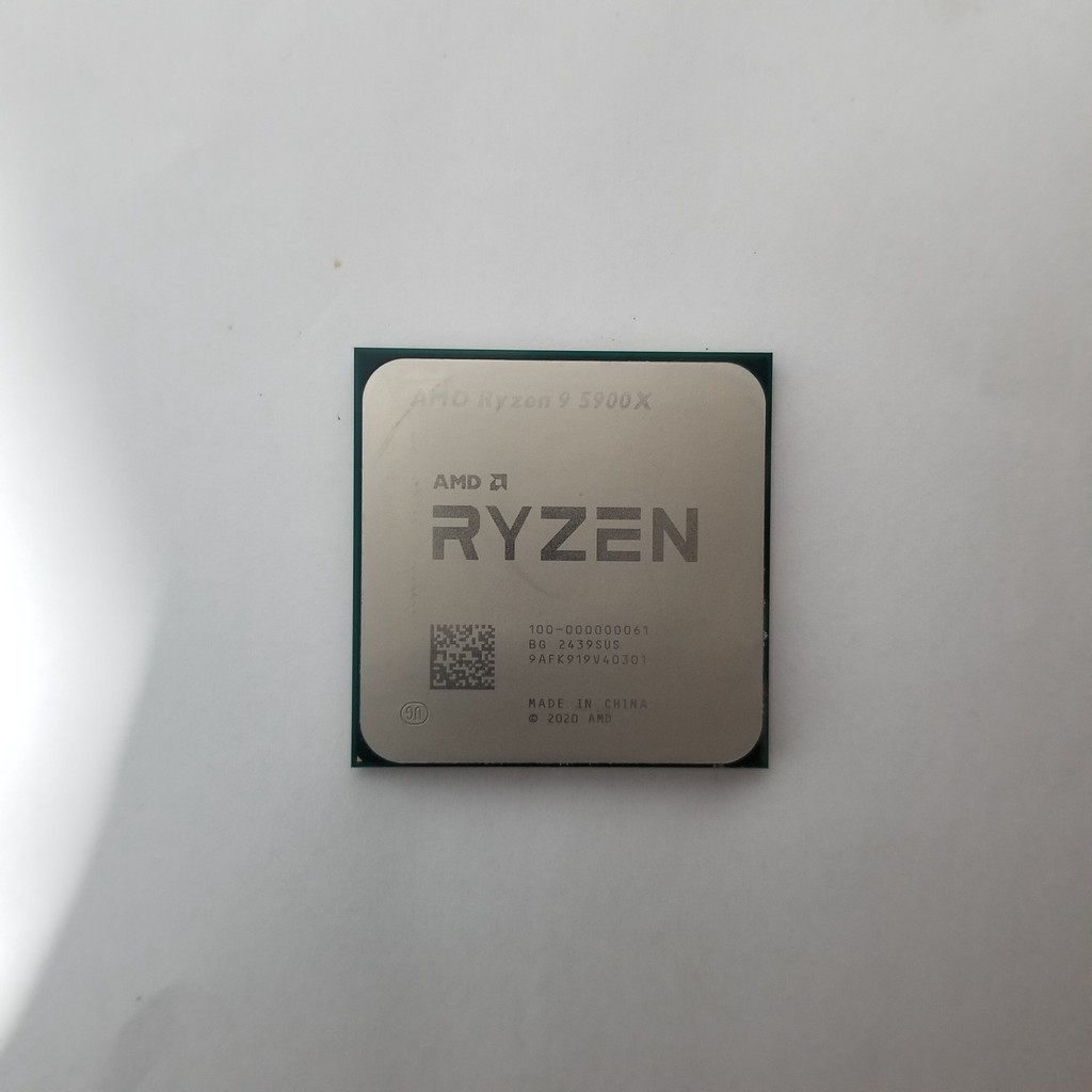 CPU AMD Ryzen 9 5900X 3.7GHz Up To 4.8GHz 12 Core 24 Thread Socket AM4 Gen 5 R9 5900X Open Box Tray