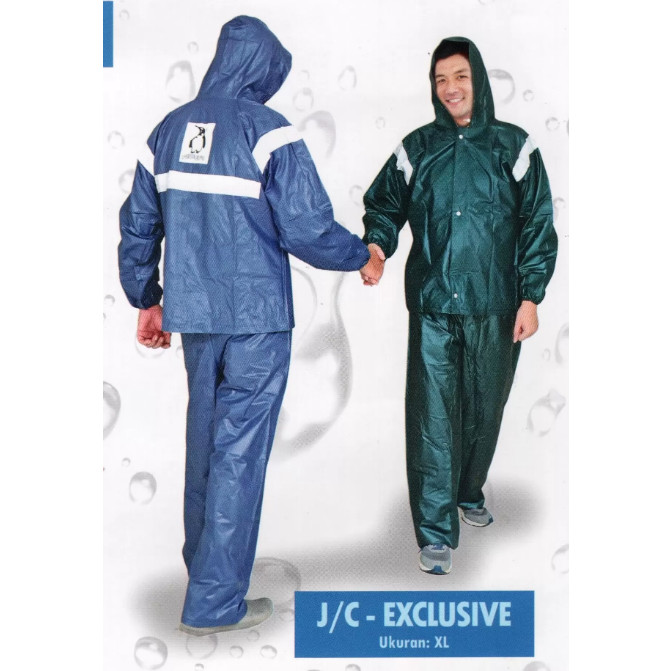 Jas hujan PENGUIN jacket celana EXCLUSIVE XL - jas hujan stelan - jas hujan pinguin murah