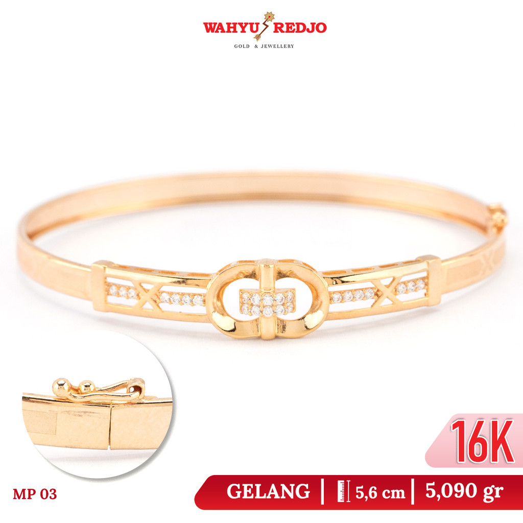 Gelang Emas Kadar 16K Wahyu Redjo GL-16K-32041569 Non Pameran