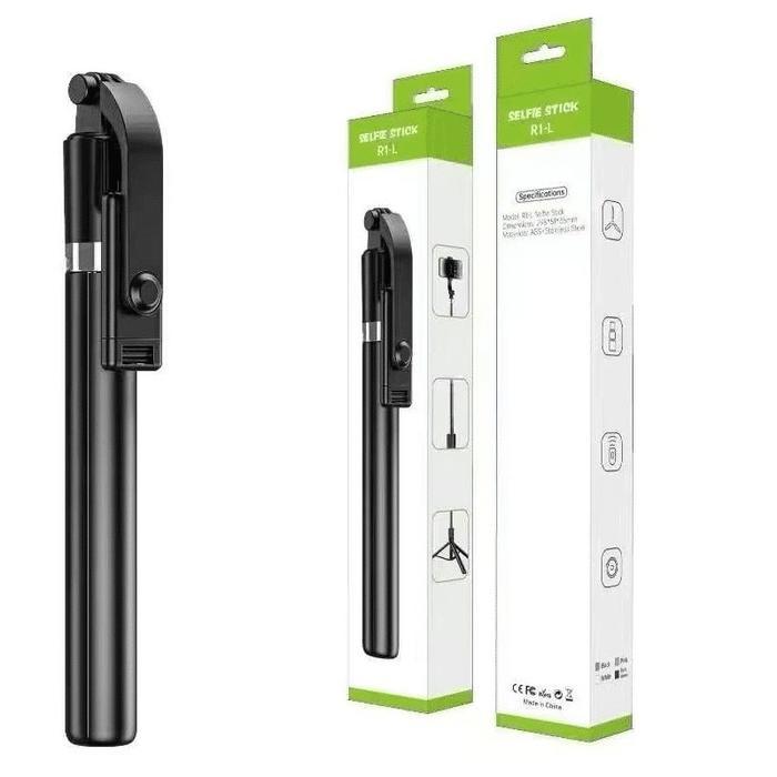 Tongsis Selfie stick Tripod R1L tongsis plus Remote Bluetooth Tripod 1.7METER