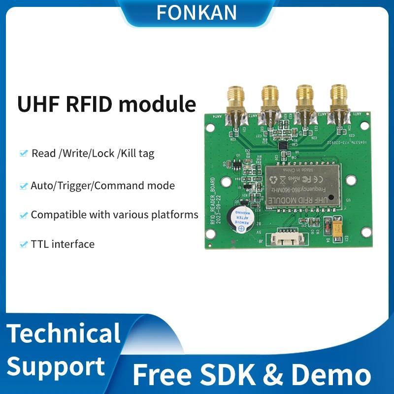 Ardunio UHF RFID Module Wifi Bluetooth RFID UHF Reader Module 915Mhz TTL Uart For Arduino Raspberry 