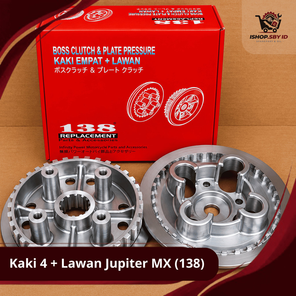 Kaki 4 + Lawan Jupiter MX 138 /  Kaki 4 Lawan / Kaki 4 Plus Lawan / Kaki 4 Set Lawan Motor Yamaha Ju