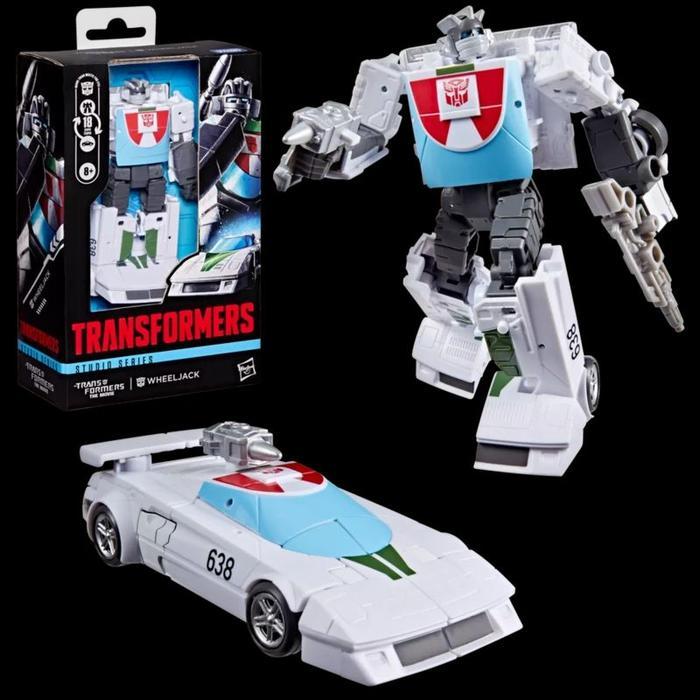 Transformers Studio Series Sideswipe & Wheeljack Figurin Transformer Anak-anak Mainan Edukasi 8+ - s