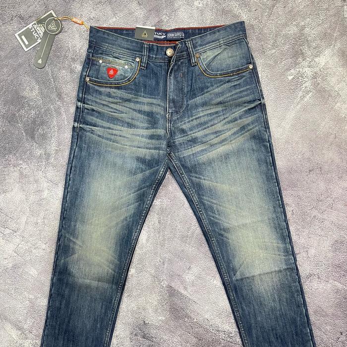 STUCY jeans Feding spray Regullerfit Non stretch - Bleaching, 28