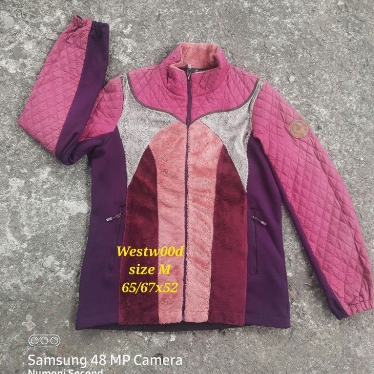 jaket westwood softshell sherpa gunung outdoor hiking