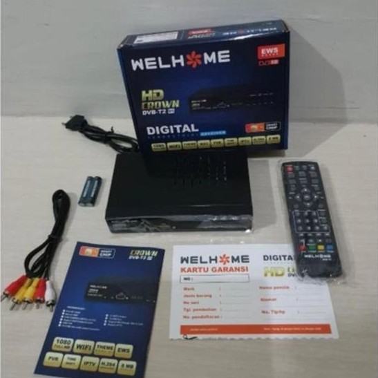 "New" STB WELHOME DVB T2-01 EWS