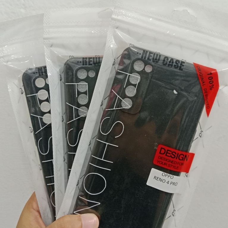 Case Hitam Polos Oppo Reno 4pro Reno 5 Reno 6 4G
