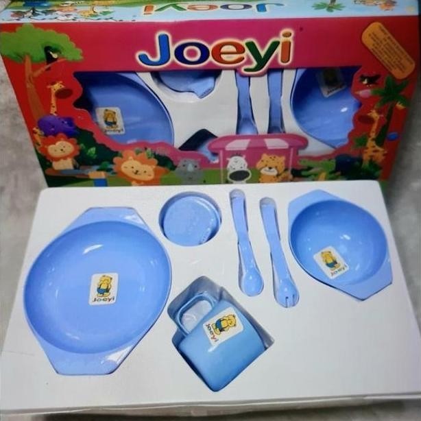 nevasadah9 - 1 set tempat makan minum peralatan perlengkapan bayi newborn anak balita sd ukuran seda