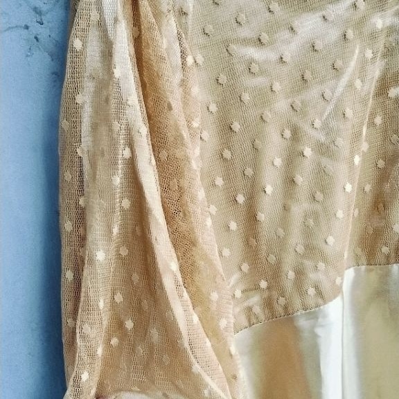 preloved baju pesta warna kuning jumbo