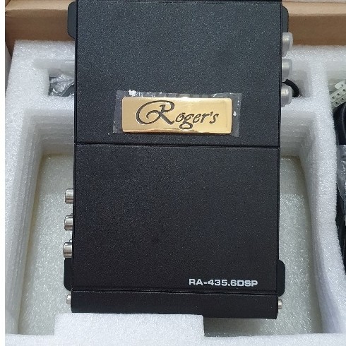 ROGERS CAR PROCESSOR DSP AUDIO MANAGER 6 CHANNEL WITH DRC CONTROLLER. RA-435.6DSP BEKAS MULUSS