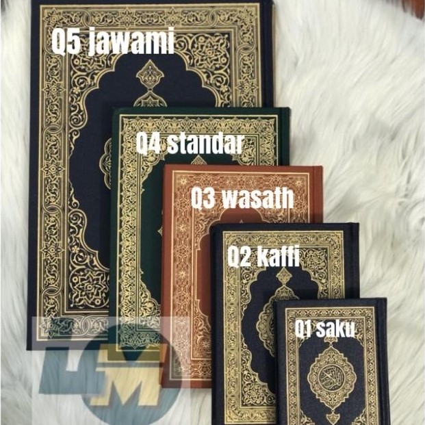 {Free Pelindung Sudut} MUSHAF MADINAH TERLENGKAP Al-QURAN Asli CETAKAN MADINAH Q1 Q2 Q3 Q4 Q5 -Quran
