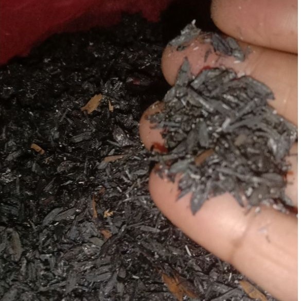 abu sekam padi atau abu merang asli Joss superan