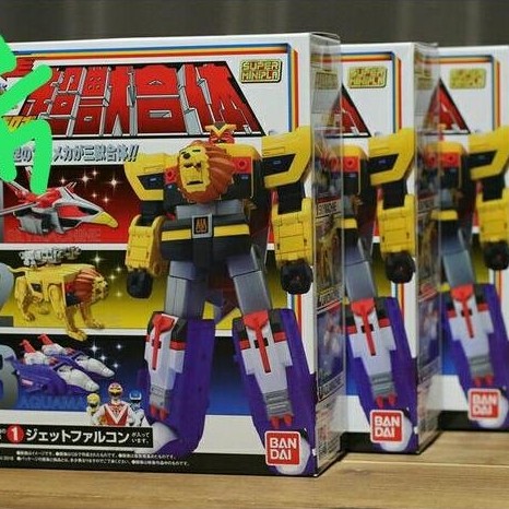 Super Minipla Megazord Power Ranger sentai Liveman live robo choujuu