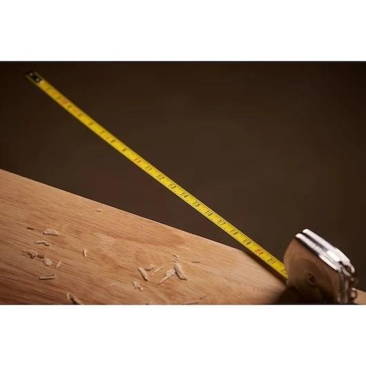Promo Stanley Keyring Powerlock Measuring Tape / Meteran Manual 1 Meter 0-39-055 Terjamin