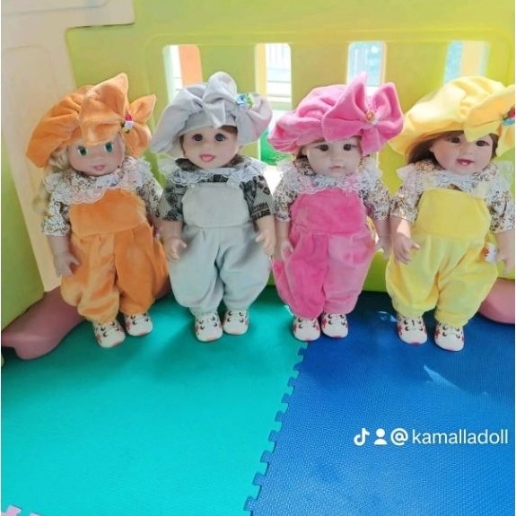 Baju Boneka karet tinggi boneka 40 cm + - lingkar dada 14 cm