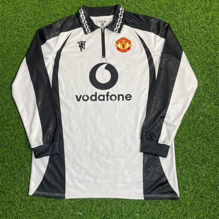 Jersey Retro dengan Kerah Premium ARENA SPORTWEAR PUTIH