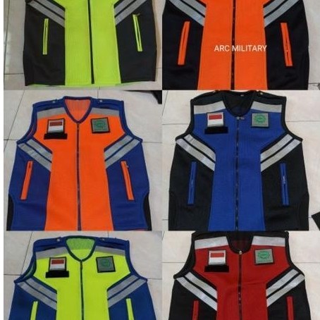 Rompi Safety K3 Bahan Double Mesh Tebal