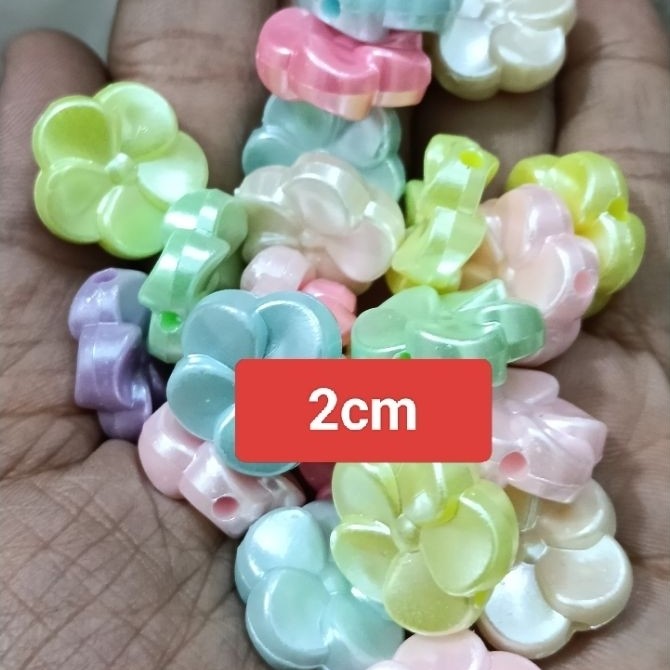 mute manik bunga mutiara ecer 50gram