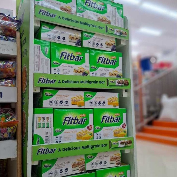 Snack Diet FITBAR 1BOX 20 Gr x 5 Pcs - Camilan Diet Sehat