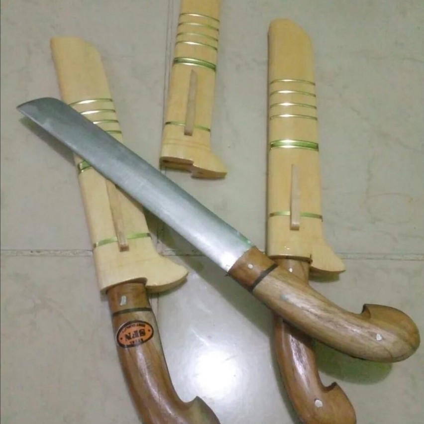 golok asli cibatu golok pemotong bambu dari baja per