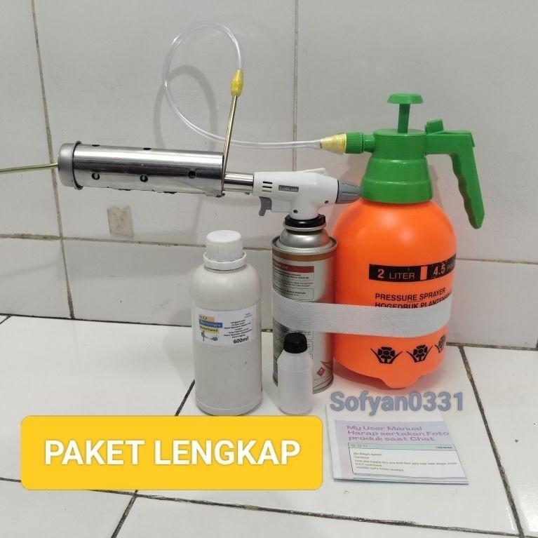 alat mesin foging pengasapan nyamuk trek belt